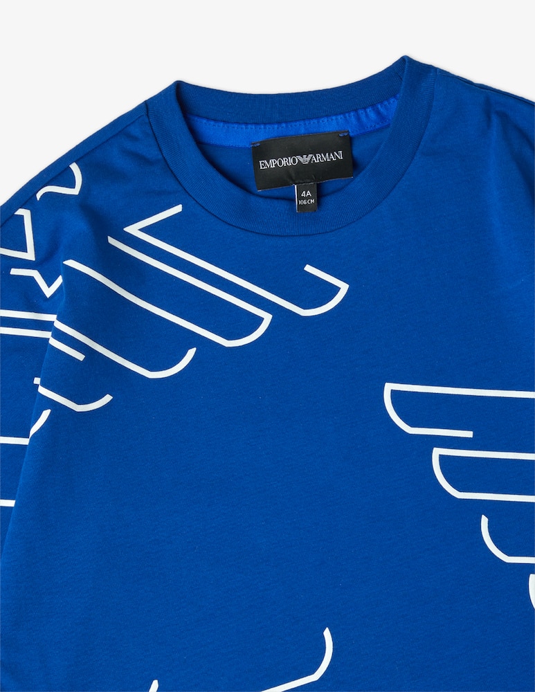 rinascente Emporio Armani Maglietta girocollo manica corta - Blu