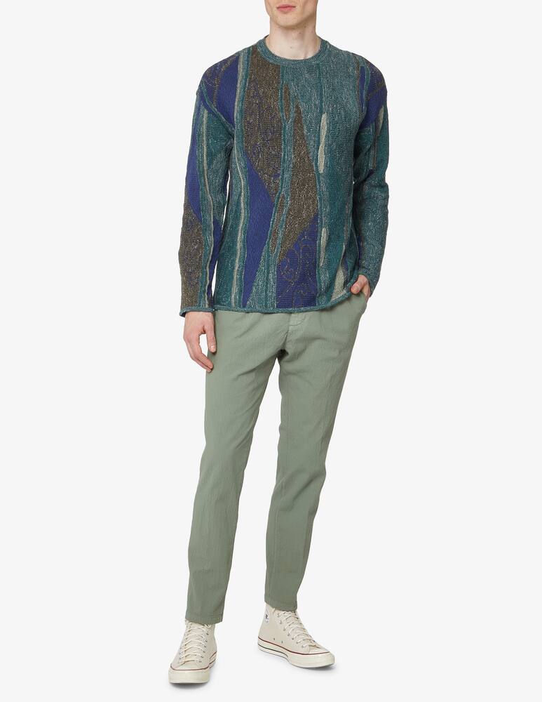 rinascente Emporio Armani Maglia girocollo fantasia astratta - verde