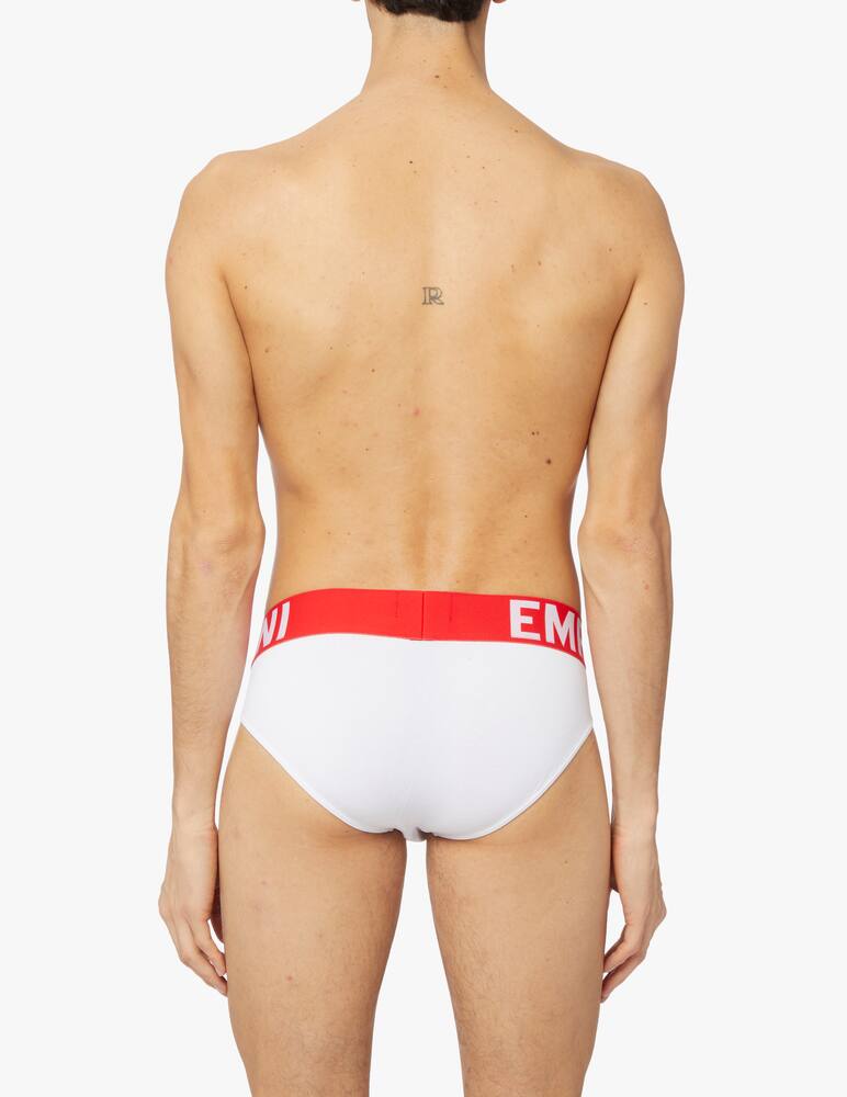 rinascente Emporio Armani Slip megalogo - bianco