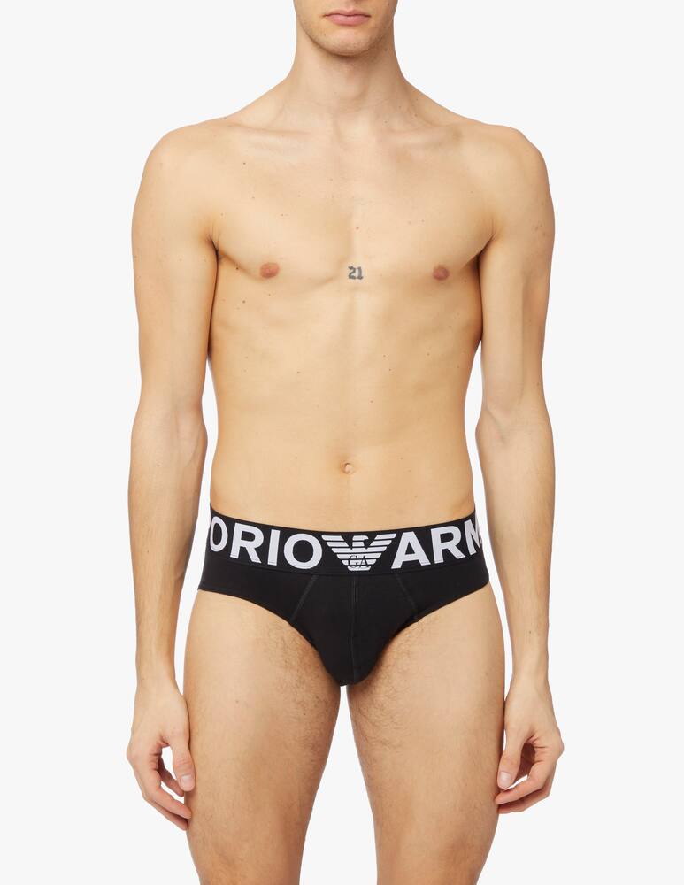 rinascente Emporio Armani Slip megalogo - nero