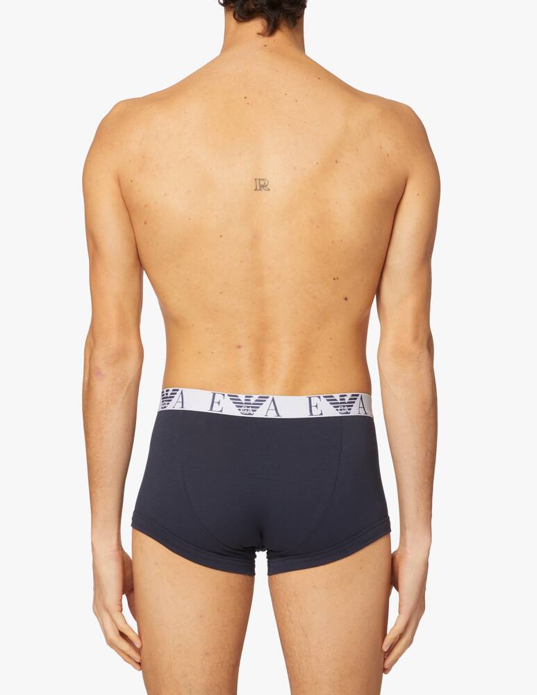 rinascente Emporio Armani 3p trunk monogram - blue