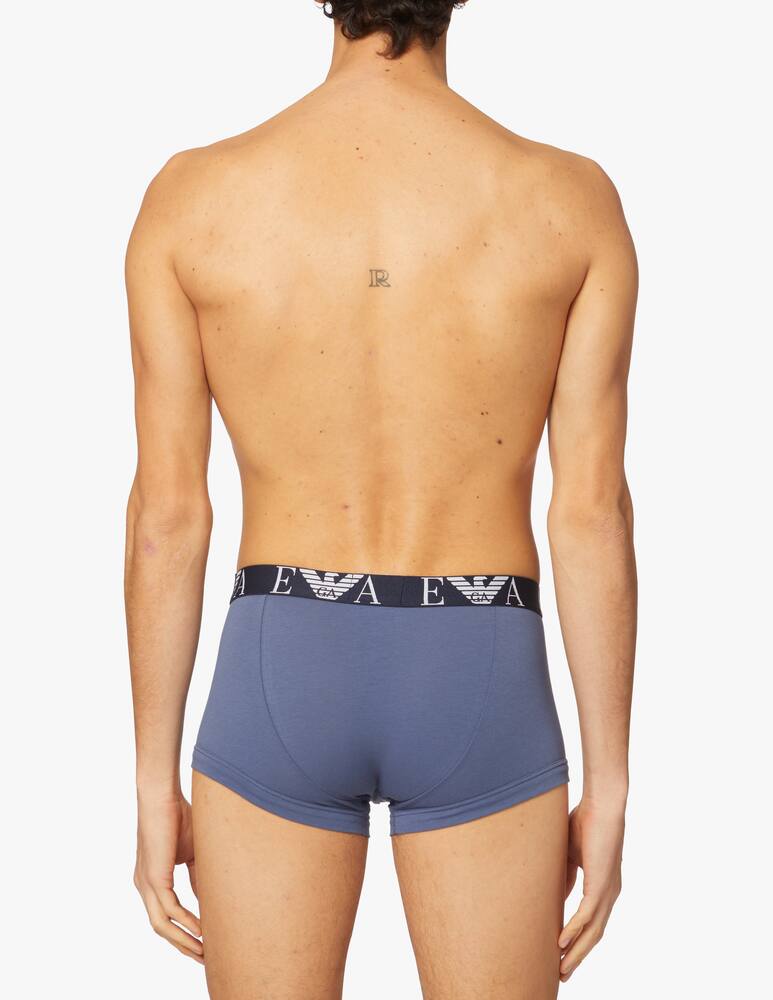 rinascente Emporio Armani 3p trunk monogram - blue