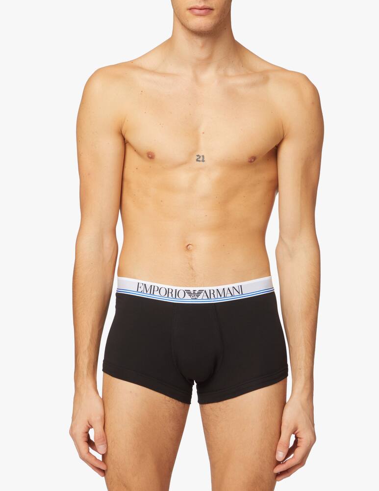 rinascente Emporio Armani 3pack boxer mixed waistband - nero
