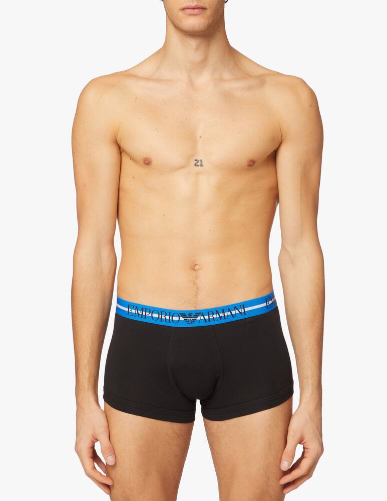 rinascente Emporio Armani 3pack boxer mixed waistband - nero