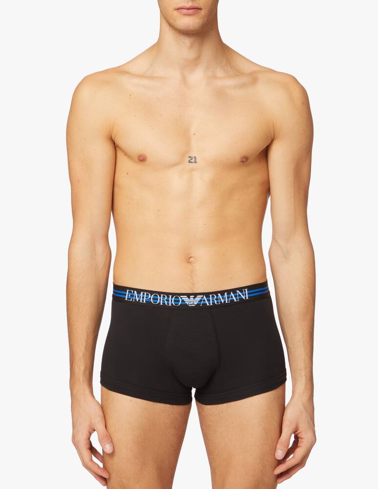 rinascente Emporio Armani 3pack boxer mixed waistband - nero