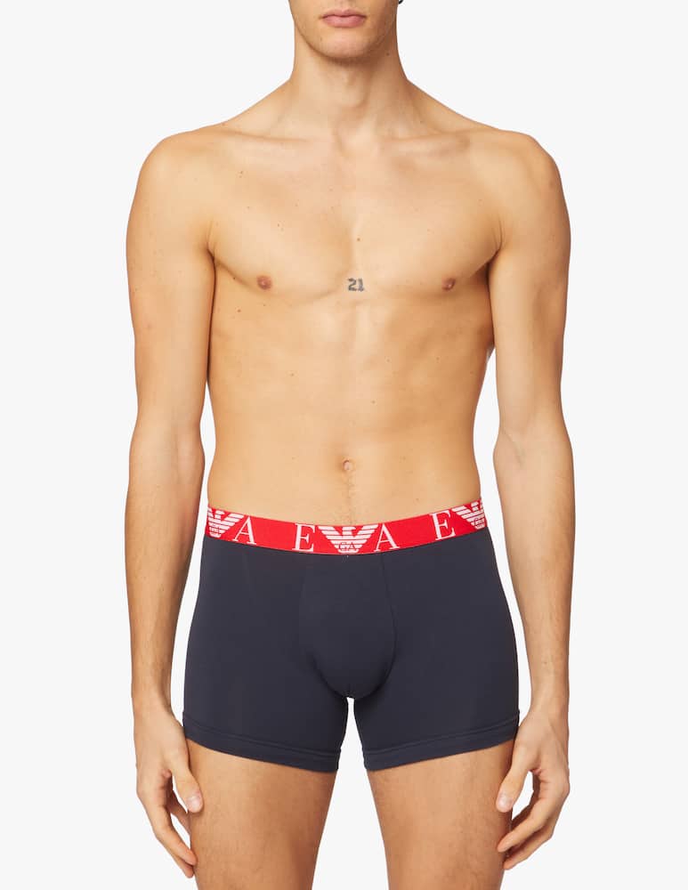 rinascente Emporio Armani 3p boxer monogram - multi
