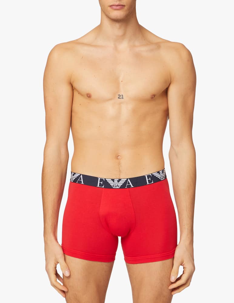 rinascente Emporio Armani 3p boxer monogram - multi