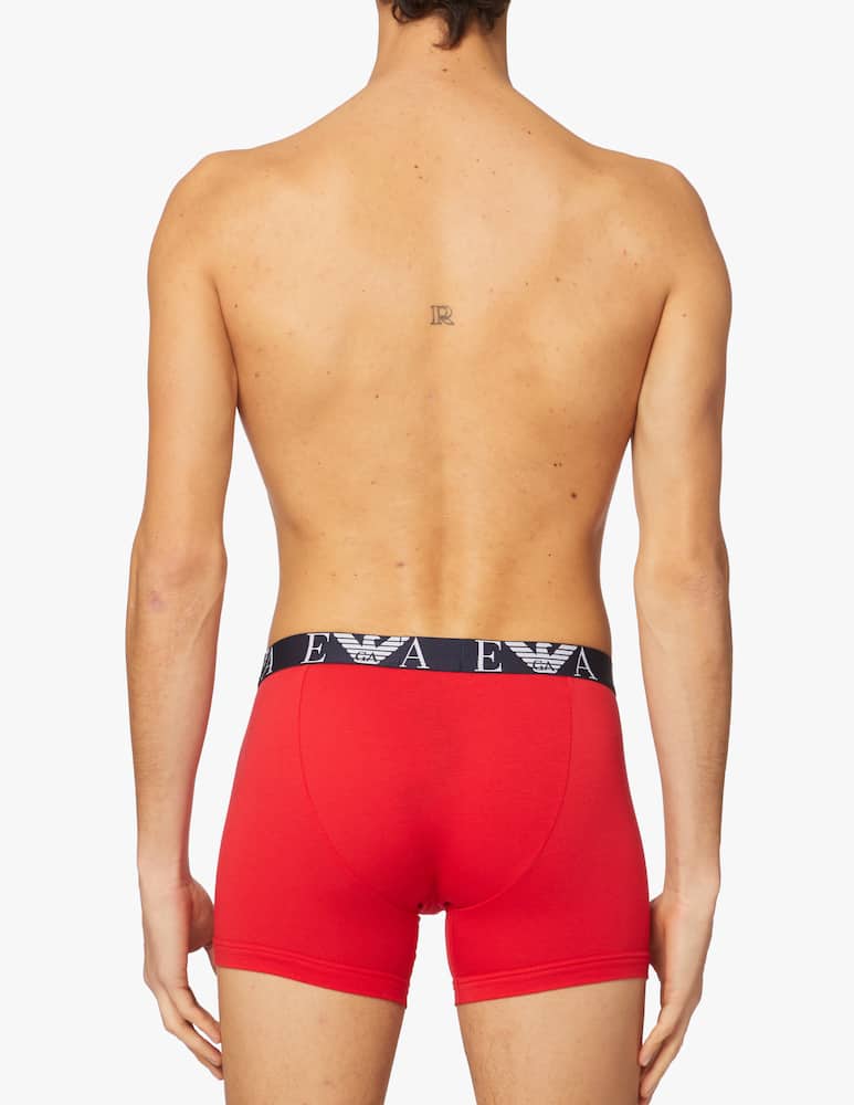 rinascente Emporio Armani 3p boxer monogram - multi