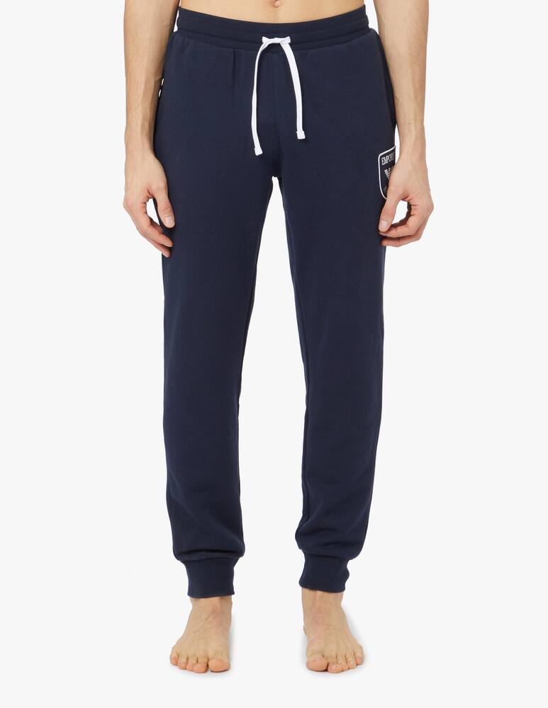 rinascente Emporio Armani Terry icon pants - blue