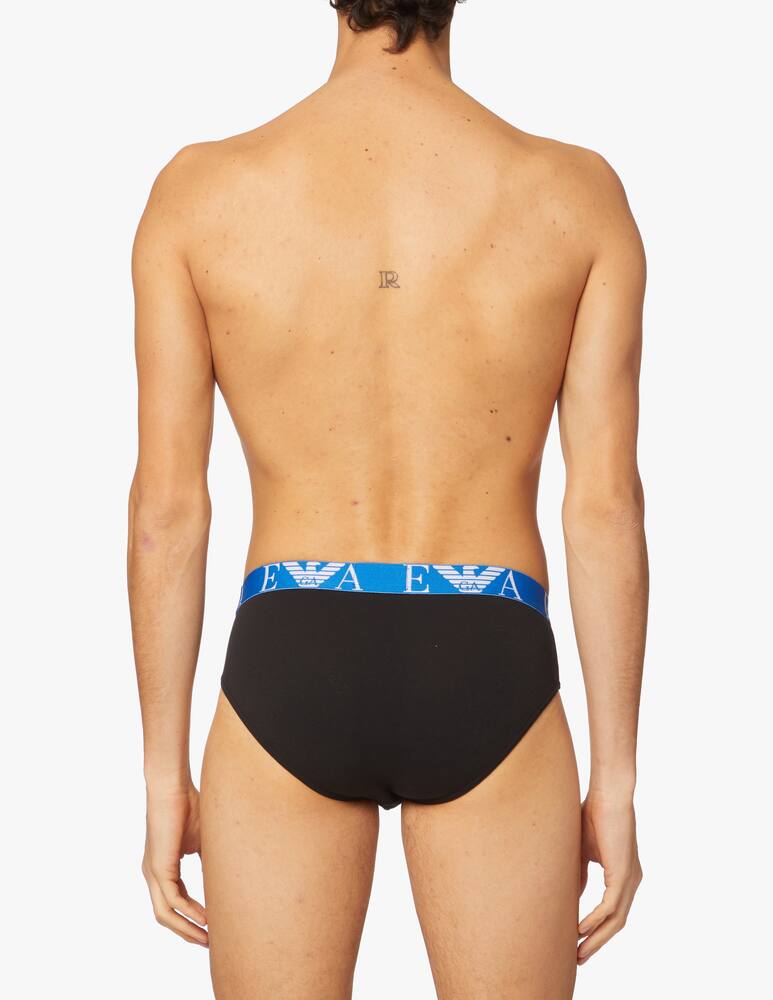 rinascente Emporio Armani 3pack slip monogram - multicolor