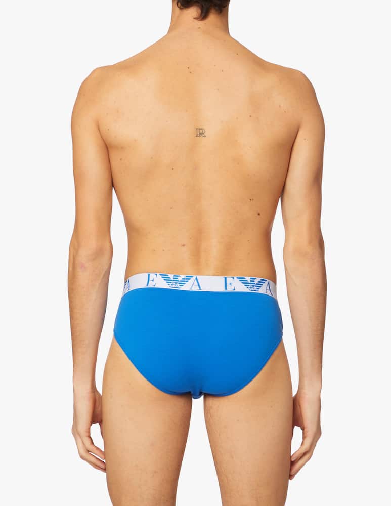 rinascente Emporio Armani 3pack slip monogram - multicolor