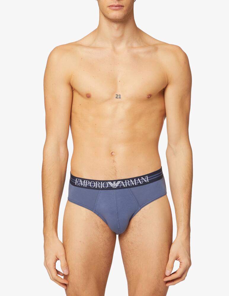 rinascente Emporio Armani 3pack slip mixed waistband - multicolor