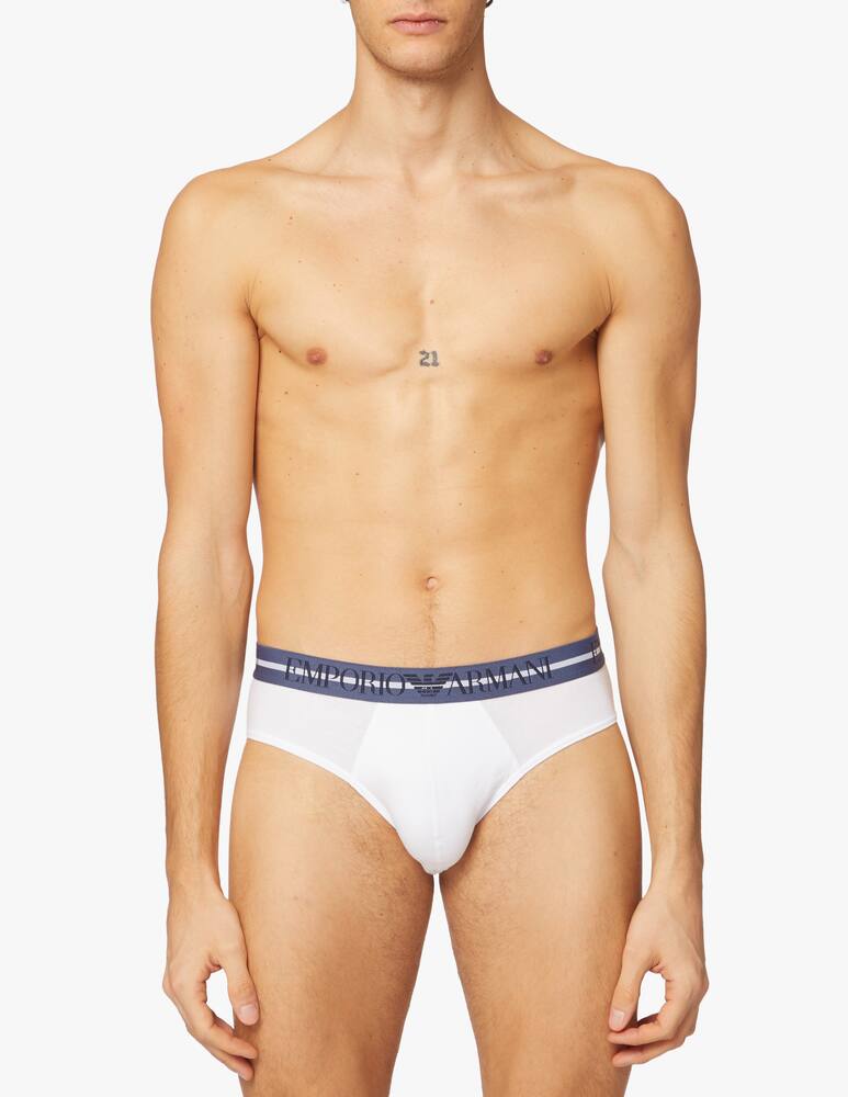 rinascente Emporio Armani 3pack slip mixed waistband - multicolor