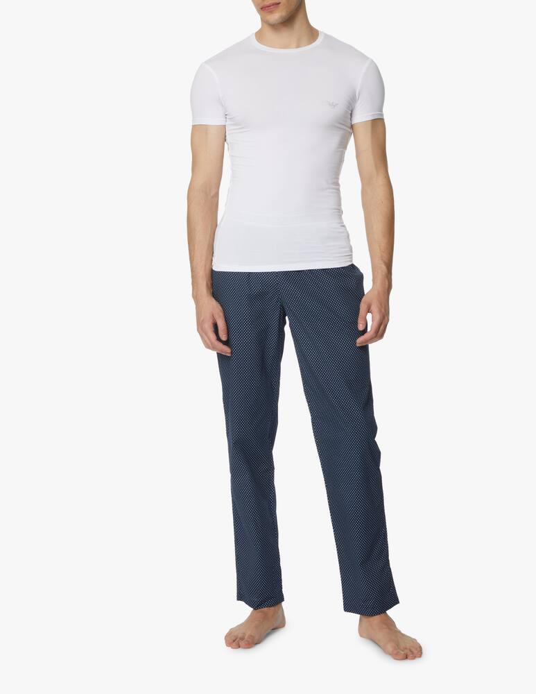 rinascente Emporio Armani Pantalone yarn dyed woven - multicolor