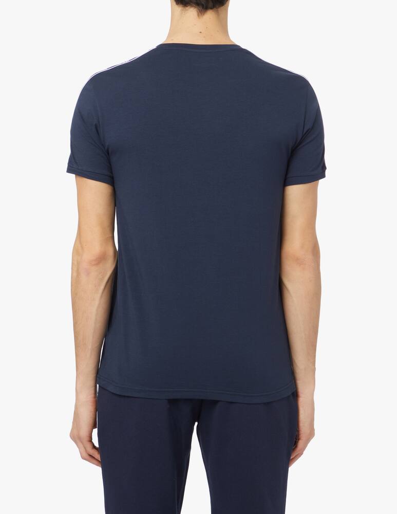 rinascente Emporio Armani Maglietta in cotone - azzurro