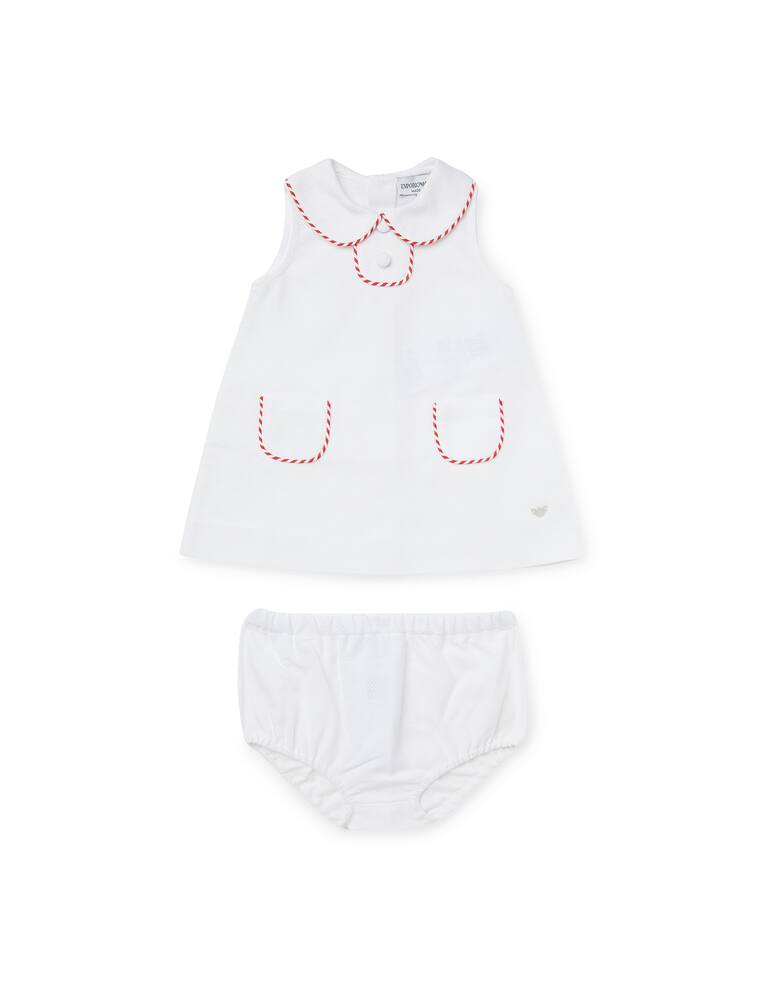 rinascente Emporio Armani Set cotton dress - Bianco