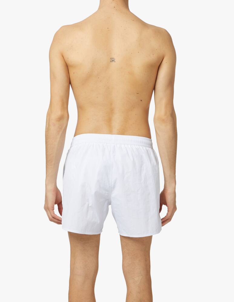 rinascente Emporio Armani Costume boxer logo ricamato - bianco