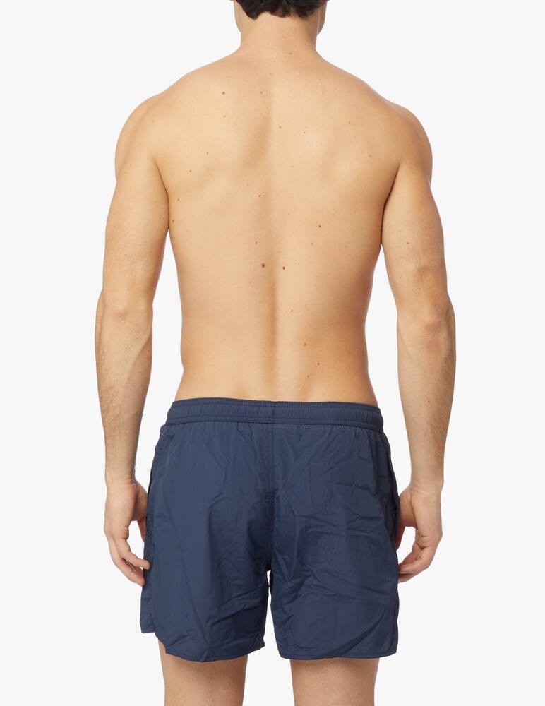 rinascente Emporio Armani Costume boxer logo ricamato - blu