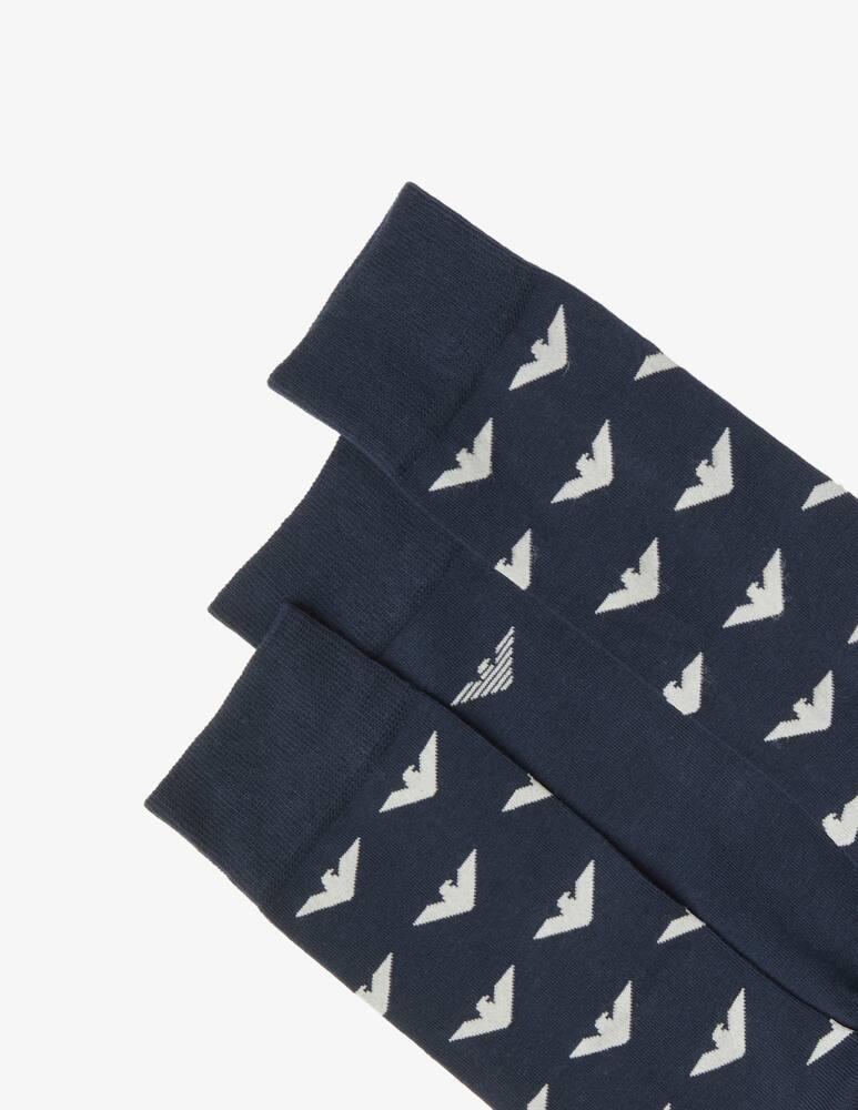 rinascente Armani Set 3pack short socks - blue