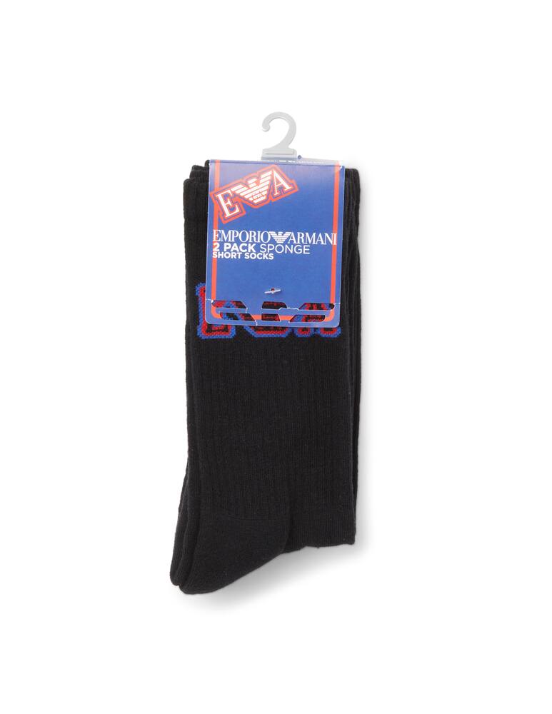 rinascente Armani Calzini 2pack corto sporty - nero