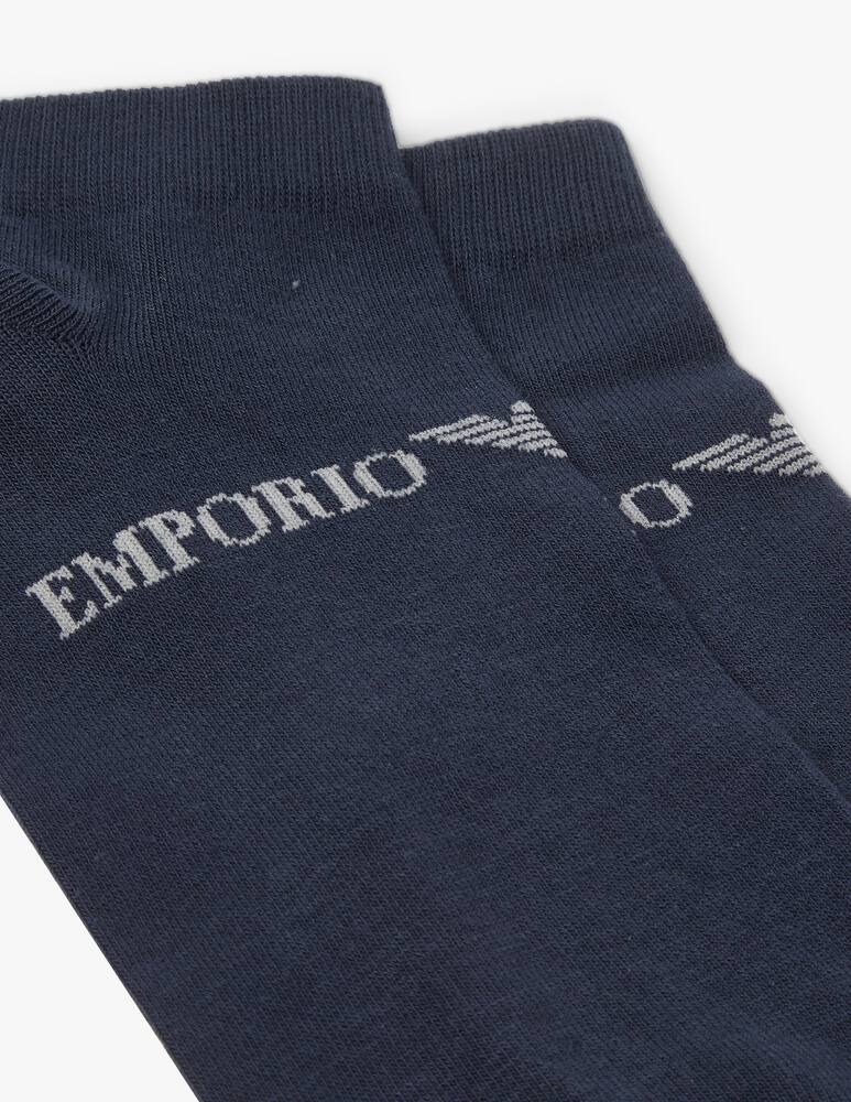 rinascente Armani Socks 2pack inside gifting - blue