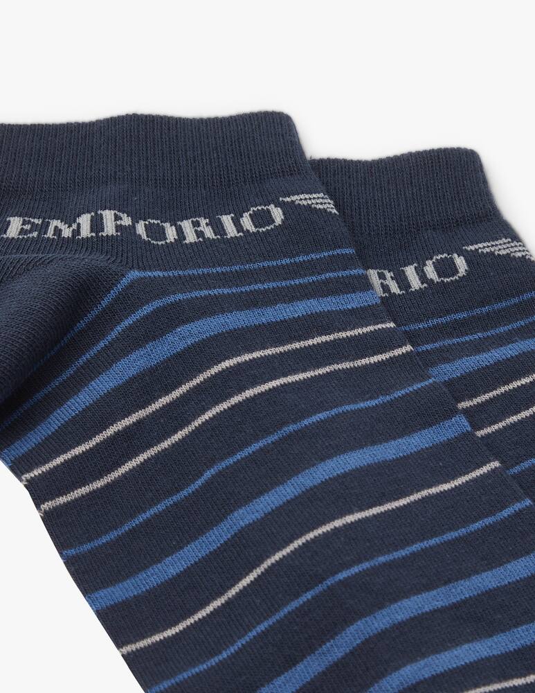 rinascente Armani Socks 2pack inside gifting - blue