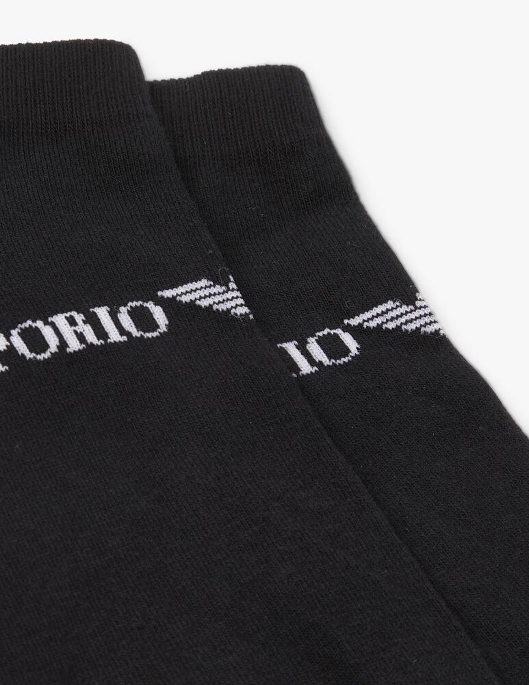 rinascente Armani Socks 2pack inside gifting - black