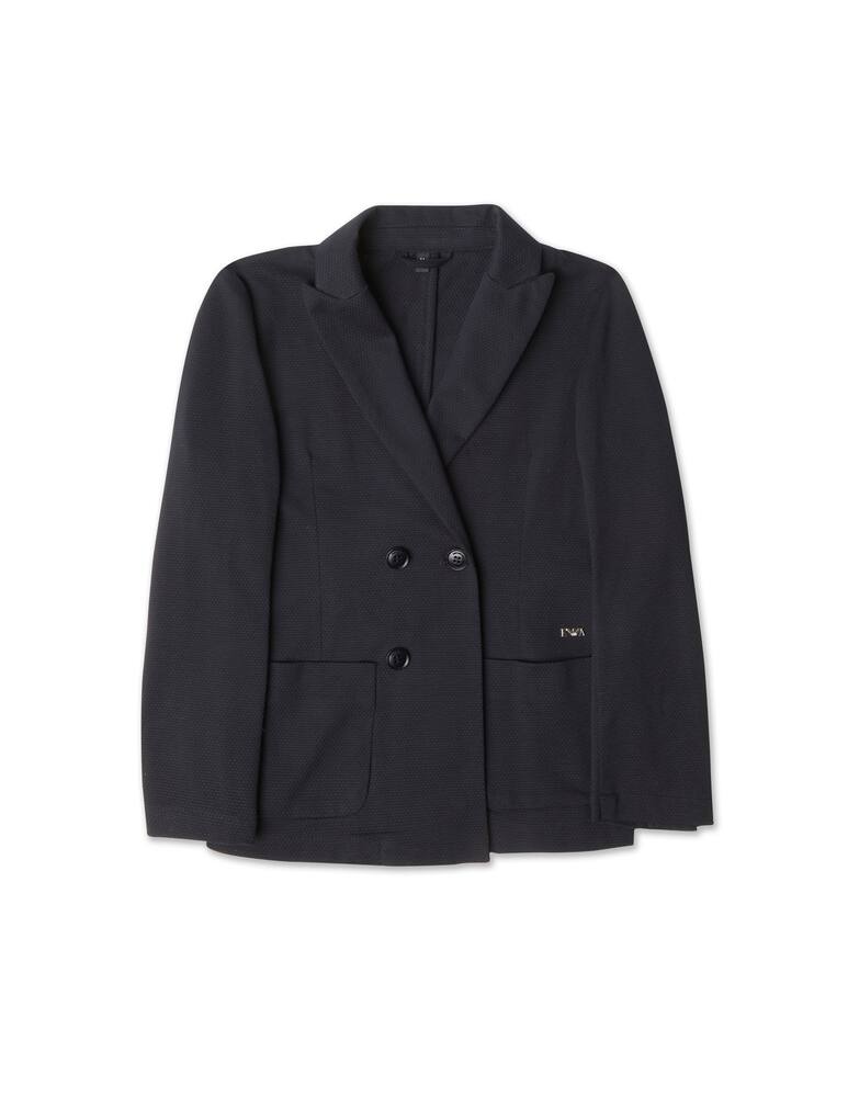 Emporio Armani Cotton jacket - Blu - picture 1 Emporio Armani Cotton jacket - Blu - picture 1