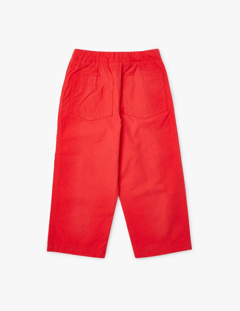 rinascente Emporio Armani Cotton trousers - Rosso
