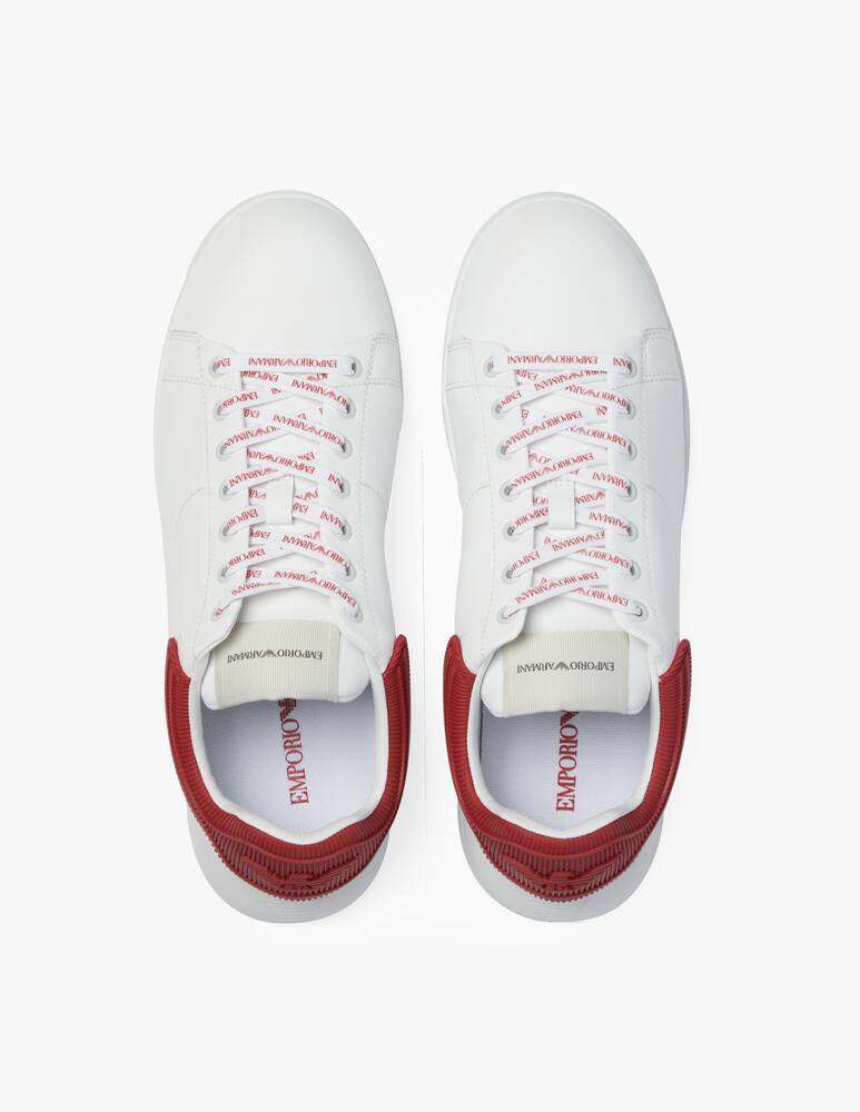 rinascente Emporio Armani Sneakers icon tallone gomma - rosso