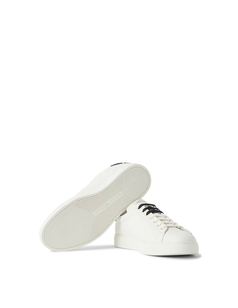 rinascente Emporio Armani Sneakers f cass aquila traforata - bianco