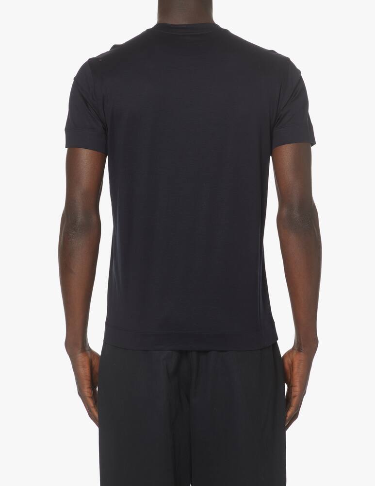 rinascente Emporio Armani Maglietta girocollo stampa aquila grande - blu