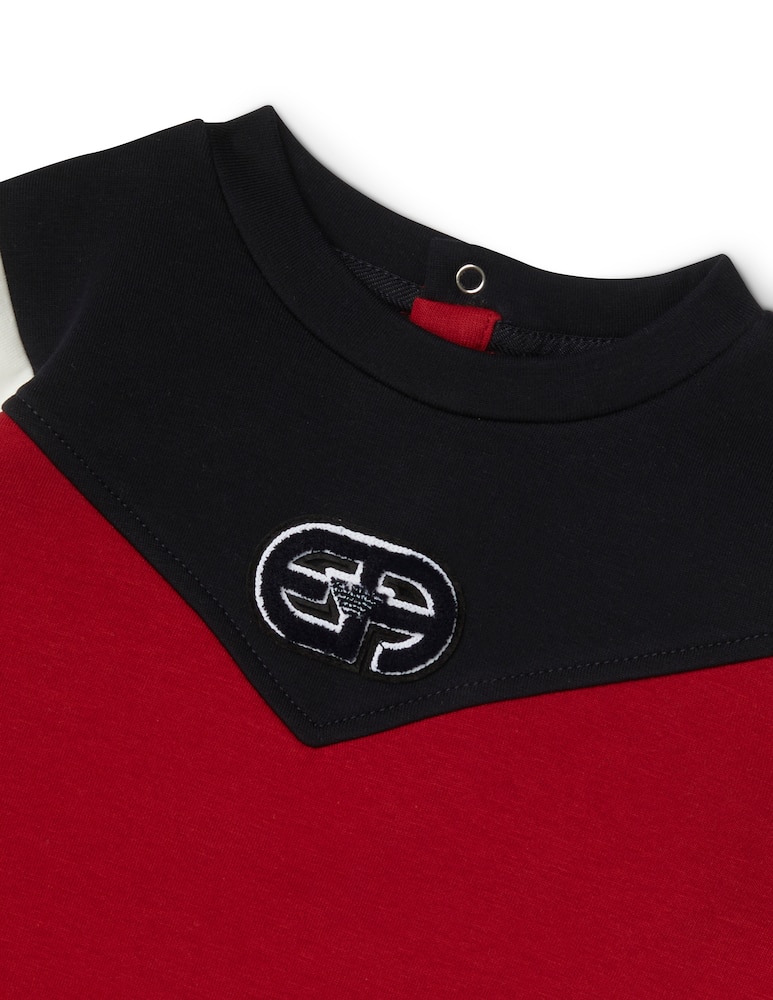 rinascente Emporio Armani Felpa in cotone - Rosso