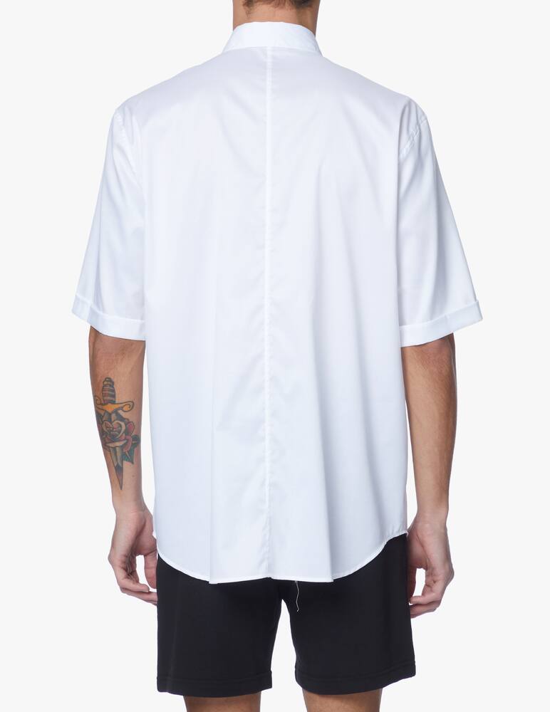 rinascente Emporio Armani Short sleeve shirt auto print - white