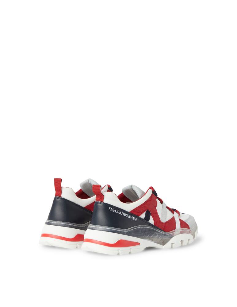 rinascente Armani Sneaker ripston in nylon - Multicolor