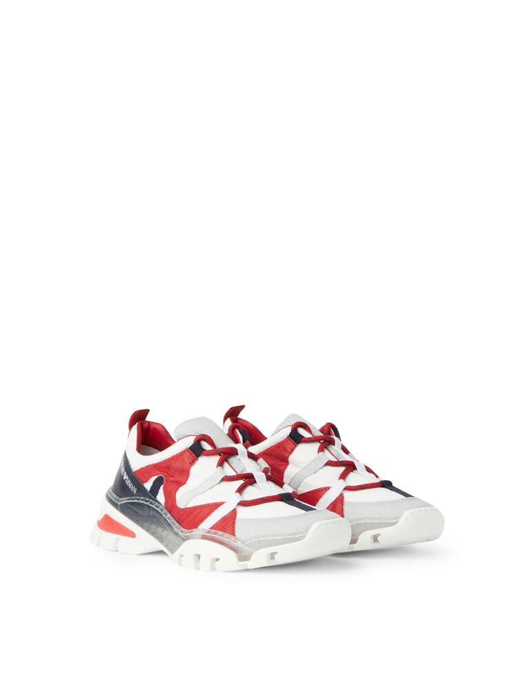 rinascente Armani Nylon ripstop sneaker - Multicolor