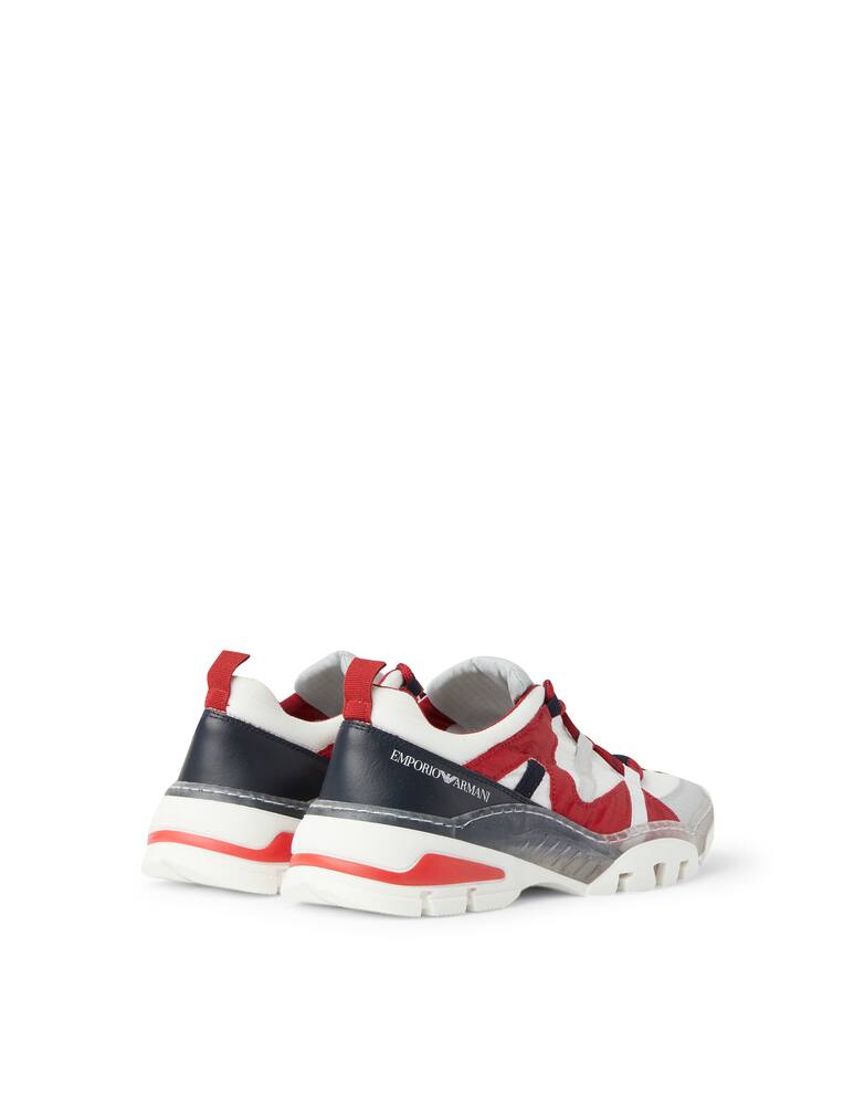 rinascente Armani Nylon ripstop sneaker - Multicolor