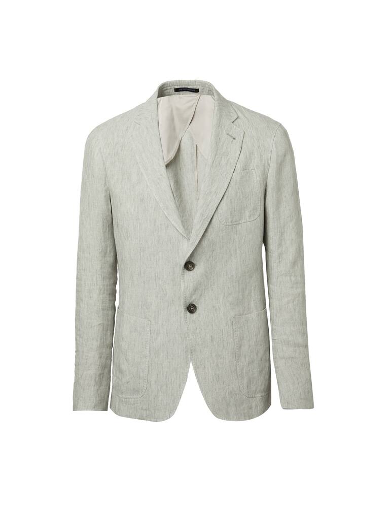 Emporio Armani Giacca lino delave - rosso - immagine 5 Emporio Armani Giacca lino delave - rosso - immagine 5