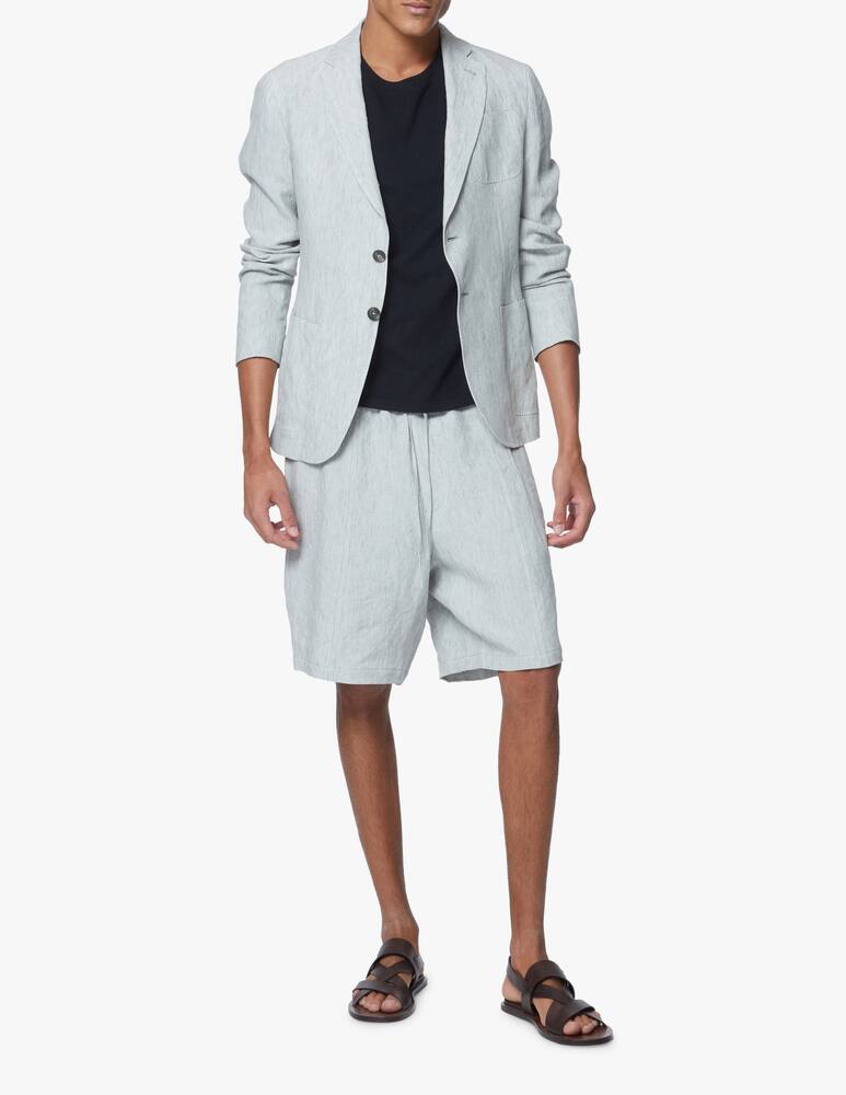 rinascente Emporio Armani Linen delave jacket - red