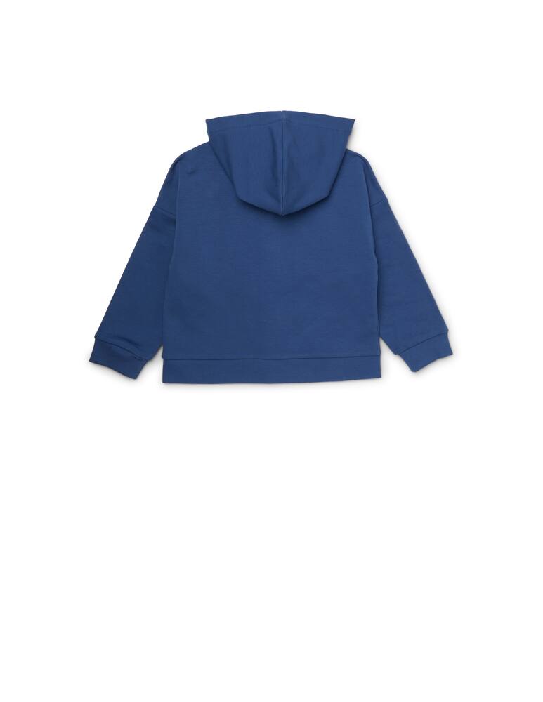 rinascente Emporio Armani Felpa in cotone - Azzurro