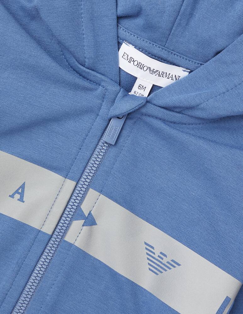 rinascente Emporio Armani Felpa in cotone - Azzurro