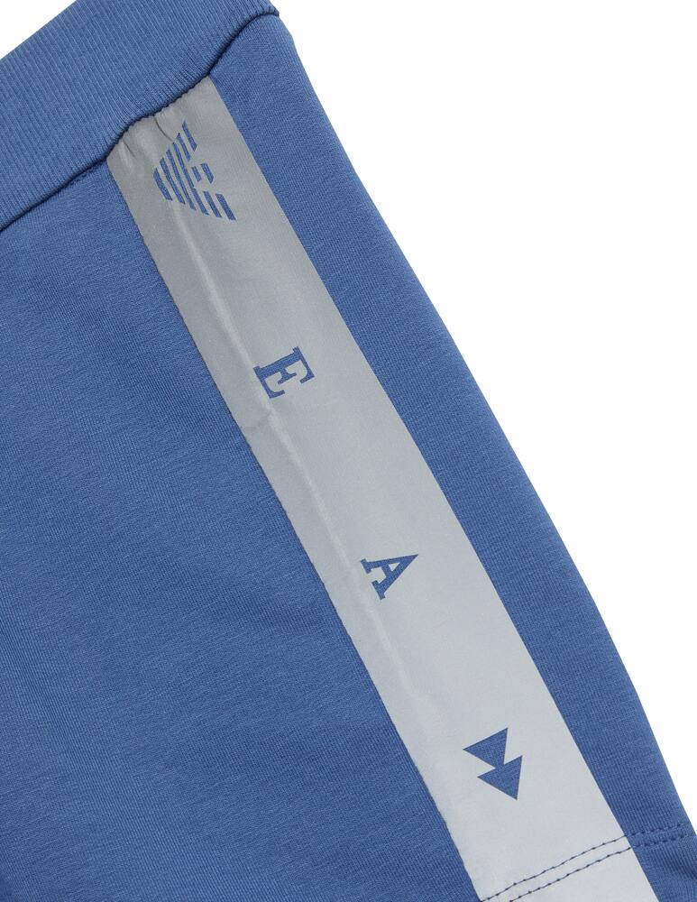 rinascente Emporio Armani Pantaloni corti in cotone - Azzurro