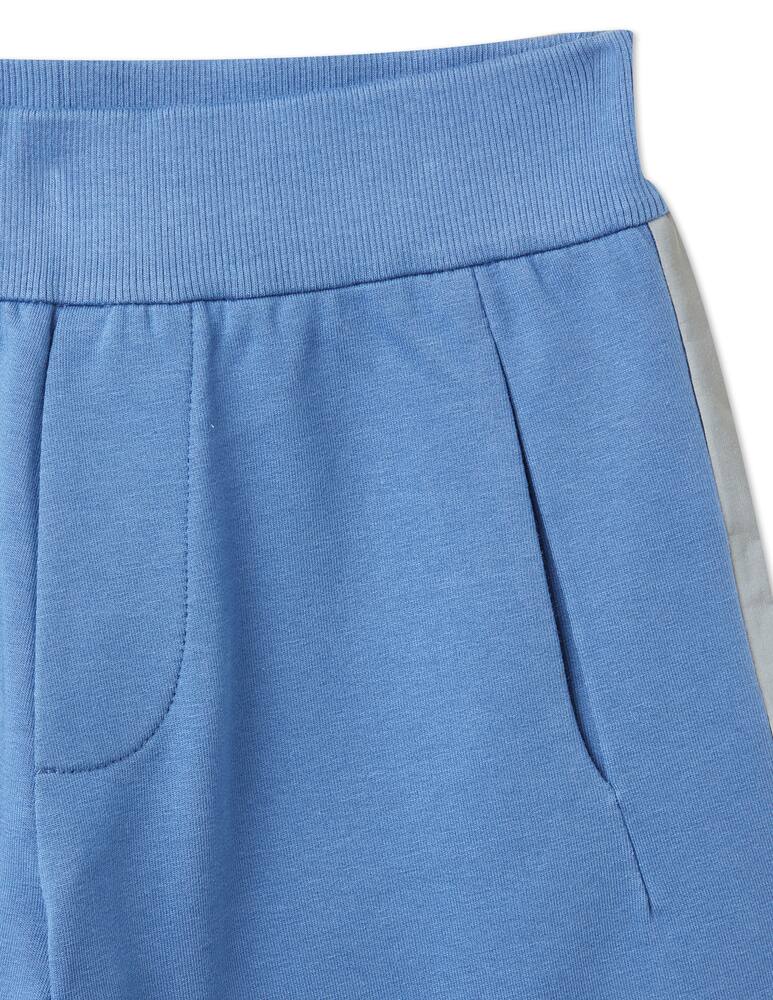 rinascente Emporio Armani Pantaloni corti in cotone - Azzurro