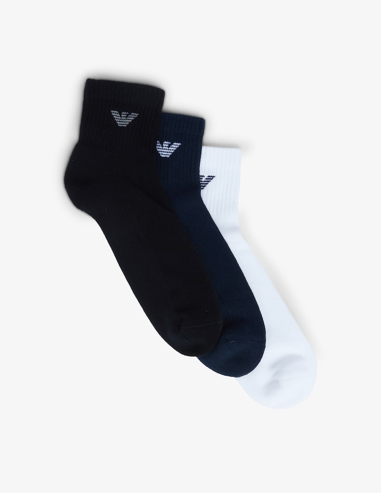 Emporio Armani Calze sporty 3p - immagine 1 Emporio Armani Calze sporty 3p - immagine 1