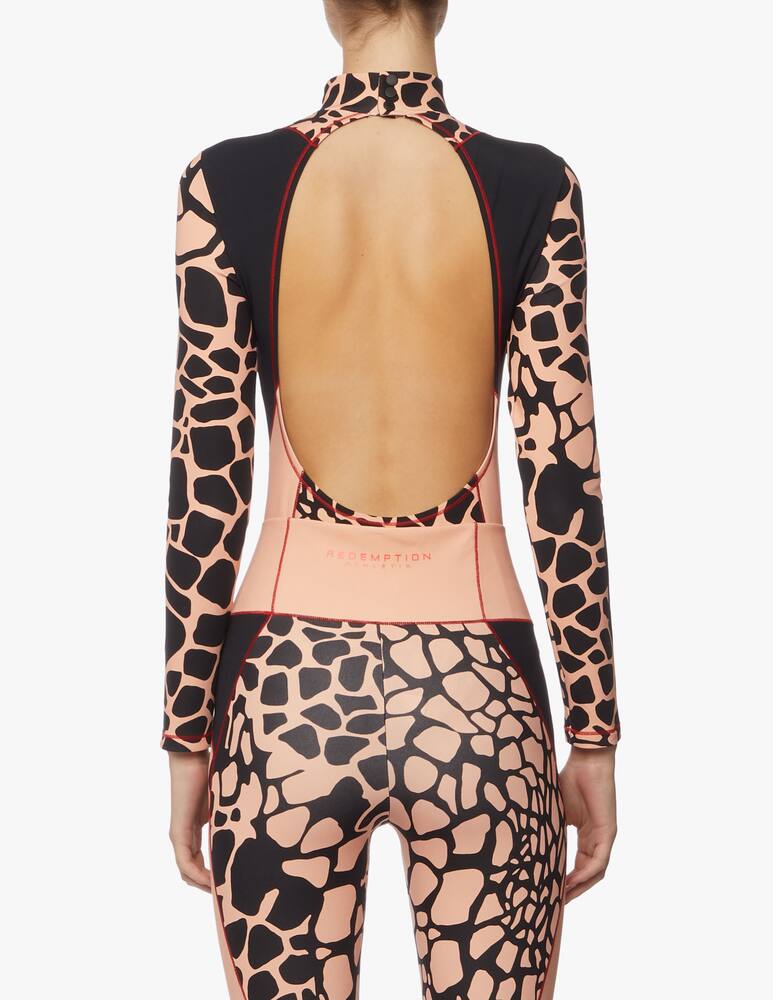 rinascente Redemption Athletix Body Giraffa con scollatura a goccia sul retro
