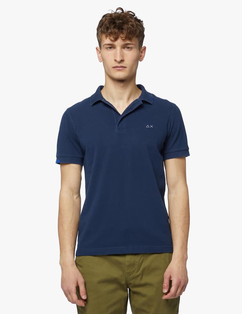 rinascente Sun68 Polo vintage solid