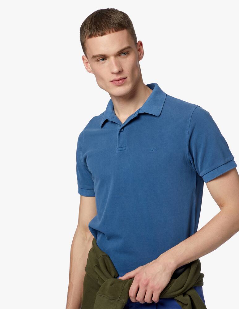 rinascente Sun68 Polo cold dye details