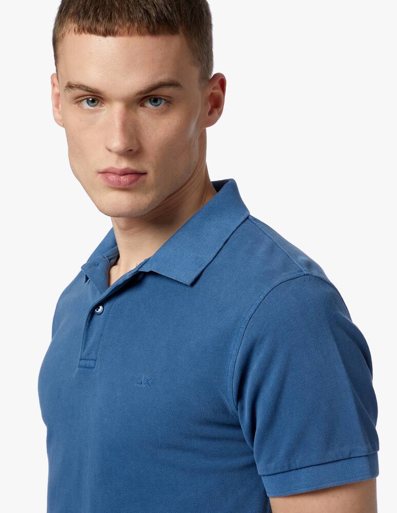 rinascente Sun68 Polo cold dye details