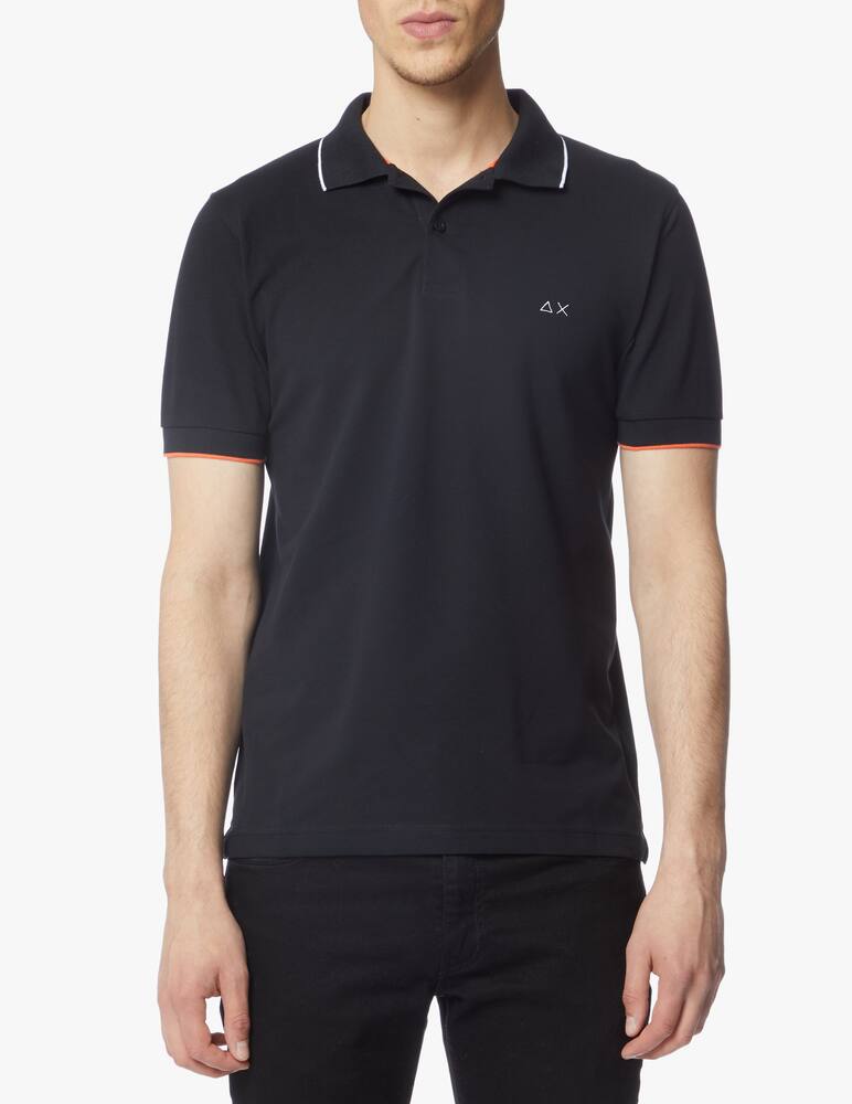 rinascente Sun68 Mini logo polo shirt