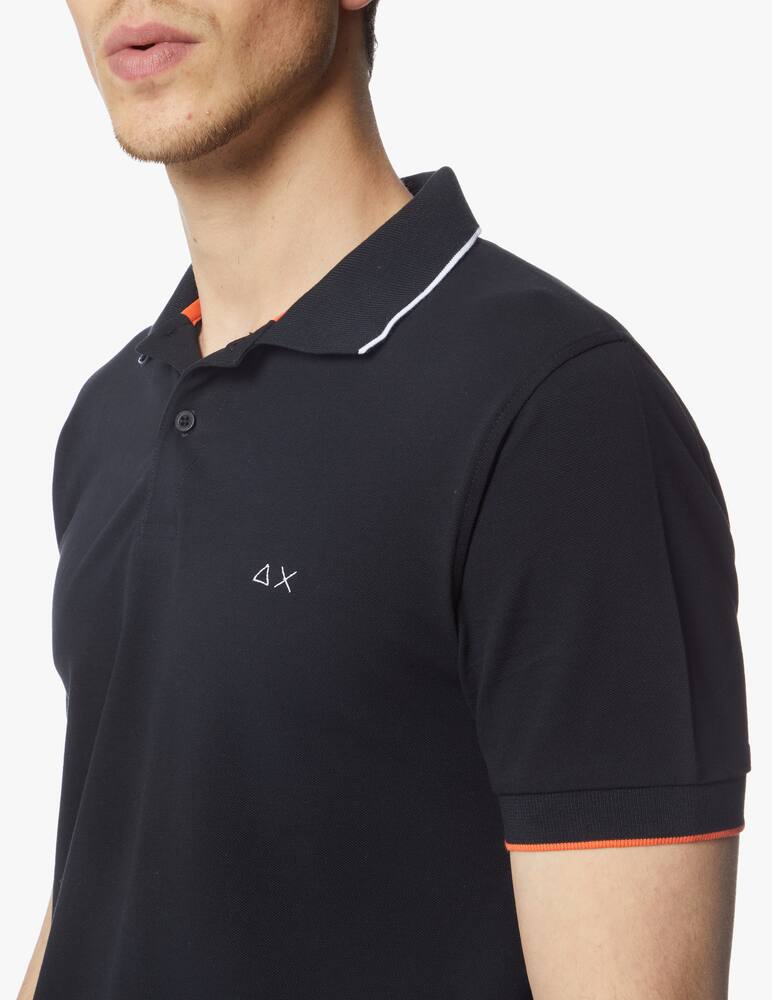rinascente Sun68 Mini logo polo shirt